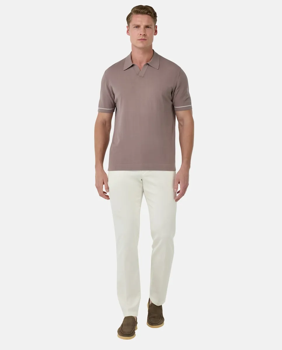 Эластичные брюки из хлопка и тенселя Boggi Milano, кремовый
Эластичные брюки из хлопка и тенселя Boggi Milano, кремовый