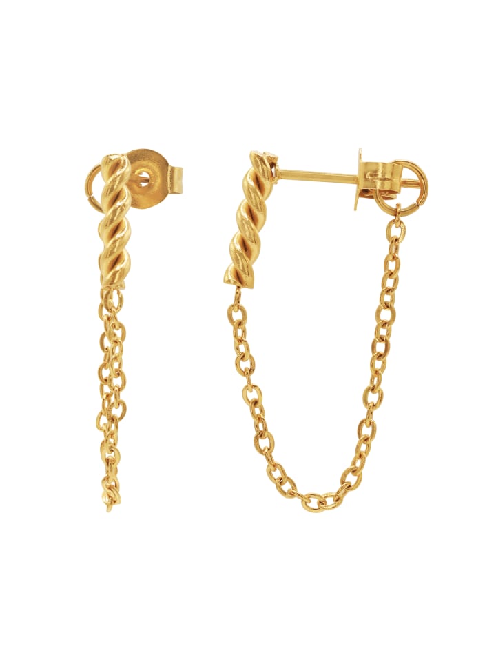 Steel_Art Женские серьги-гвоздики Amira золотистого цвета
Steel_Art Женские серьги-гвоздики Amira золотистого цвета