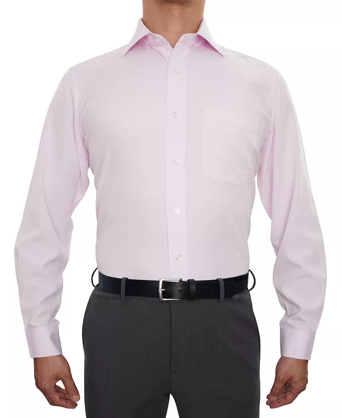 Мужская классическая однотонная сорочка Nobleson, розовый
Мужская классическая однотонная сорочка Nobleson, розовый
