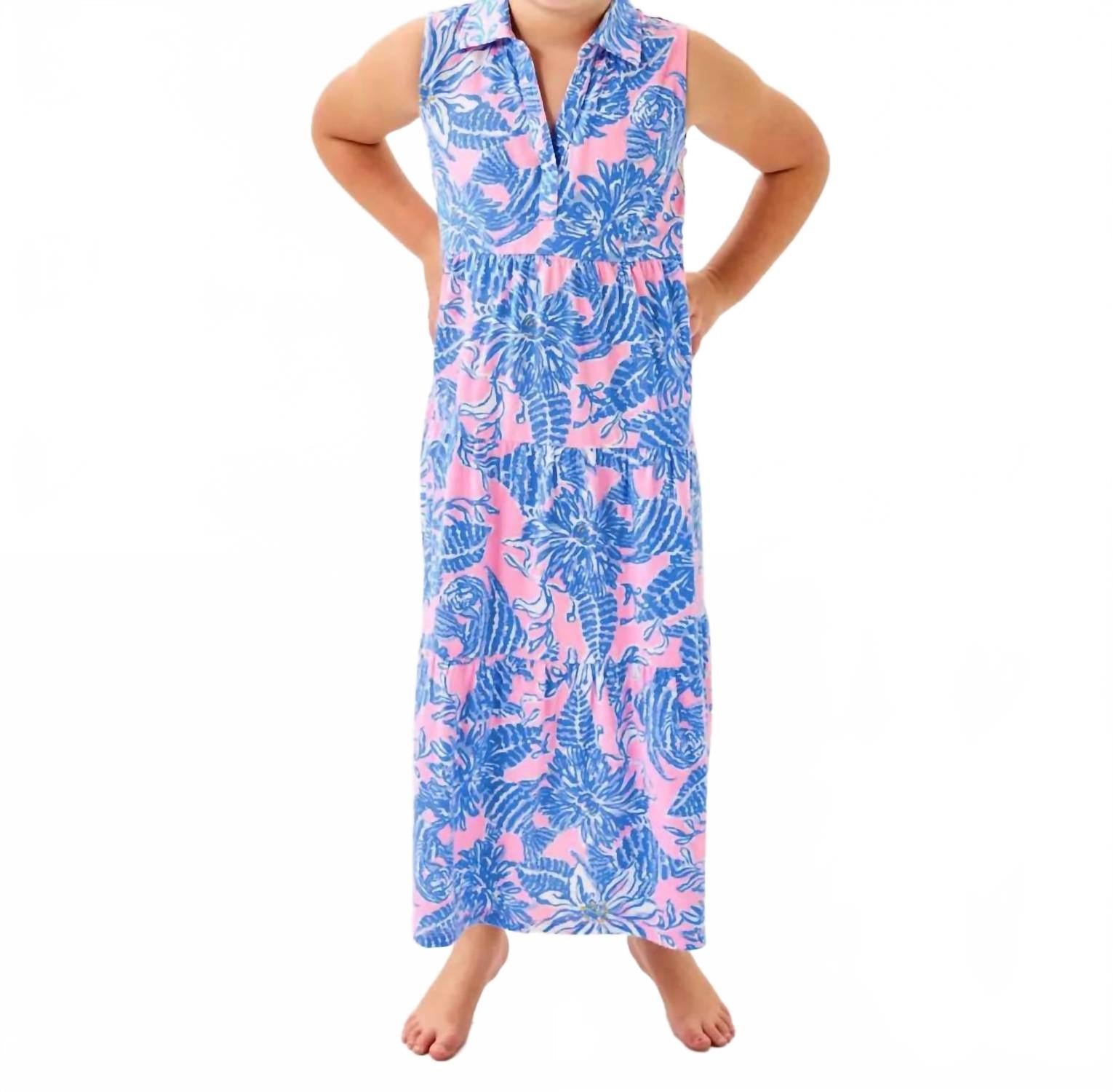 Lilly Pulitzer Детское мини-платье-макси Riegan в цвете "ракушка" (розовый) от Up Scale
Lilly Pulitzer Детское мини-платье-макси Riegan в цвете "ракушка" (розовый) от Up Scale