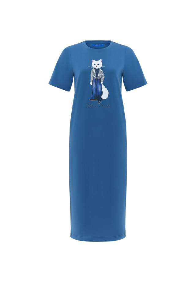 Платье миди деревенское белое с котом Cat By Manii'Ta Lacitta, синий
Платье миди деревенское белое с котом Cat By Manii'Ta Lacitta, синий