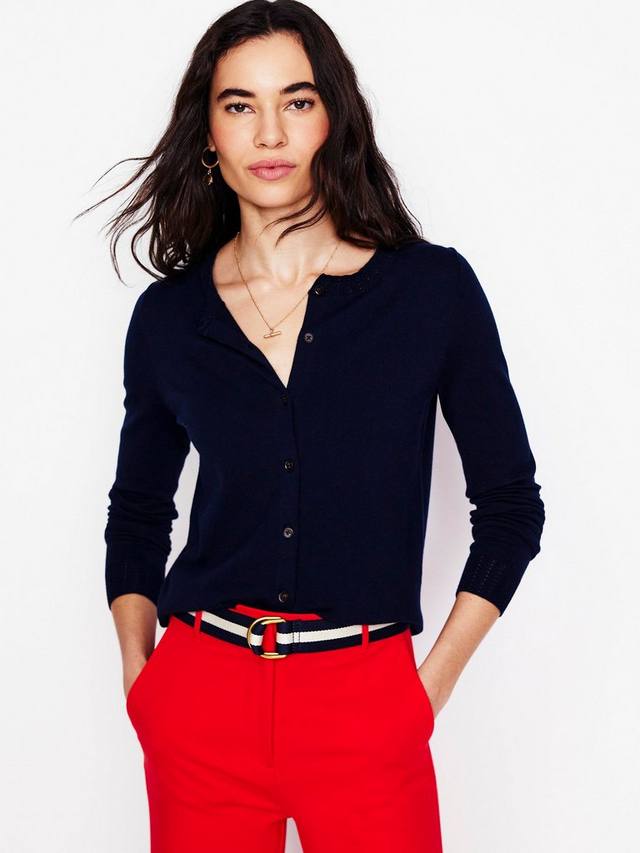 Кардиган с круглым вырезом emilia Boden, темно-синий
Кардиган с круглым вырезом emilia Boden, темно-синий