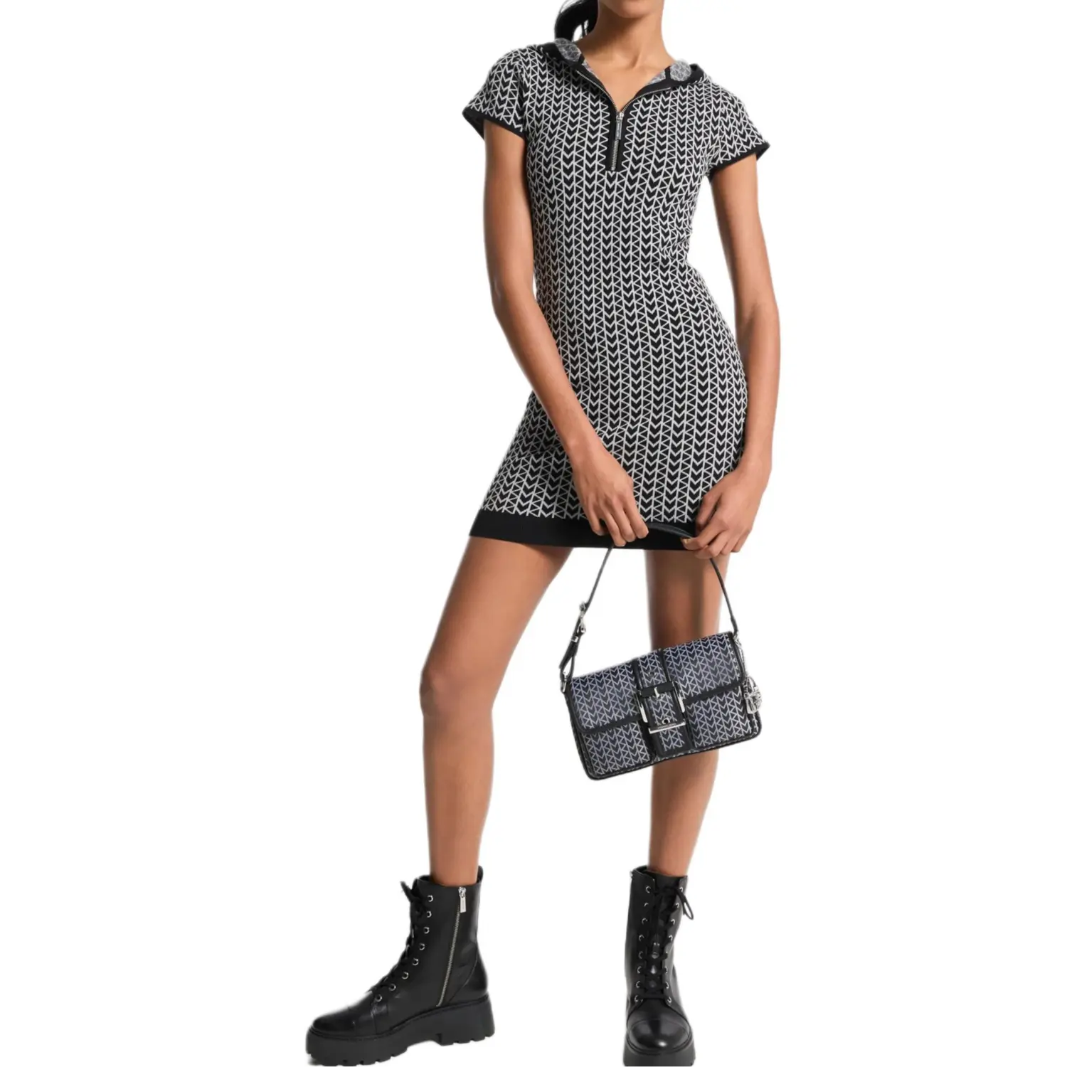 Платье с капюшоном mk2000 MICHAEL KORS, черный
Платье с капюшоном mk2000 MICHAEL KORS, черный