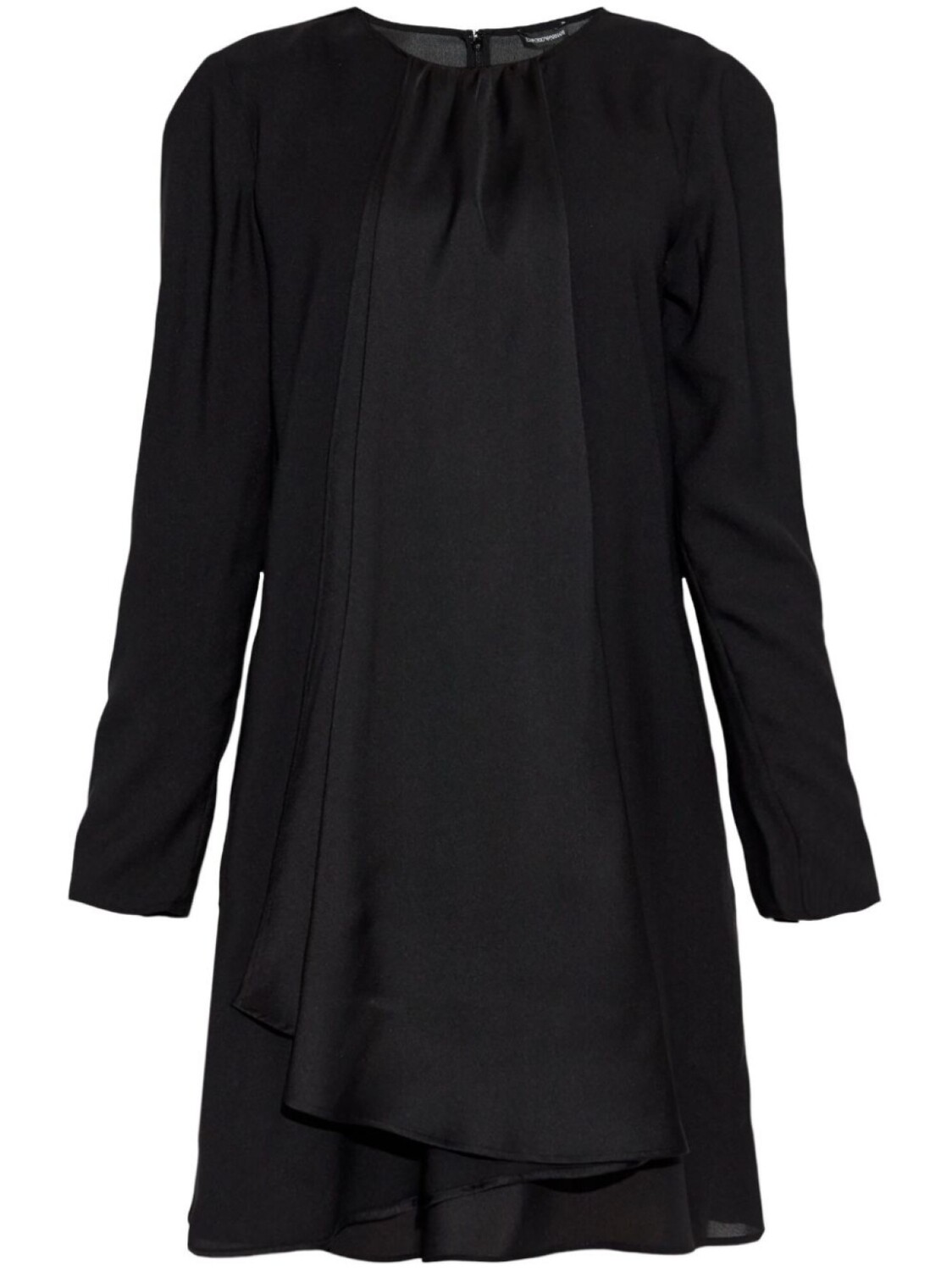 Emporio Armani мини-платье с длинными рукавами и складками, черный
Emporio Armani мини-платье с длинными рукавами и складками, черный