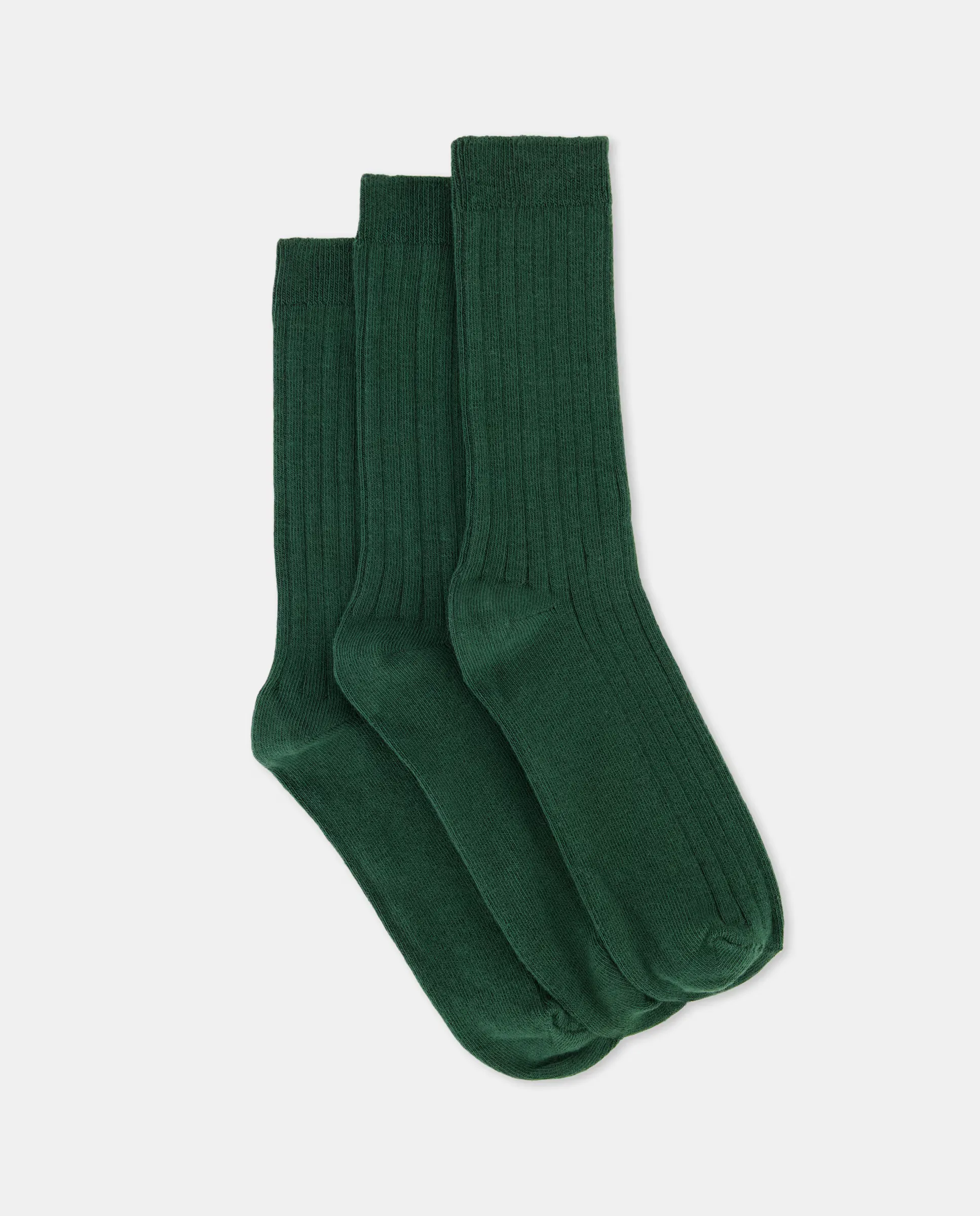 Набор из 3 ребристых носков для девочки Cotton Juice, зеленый
Набор из 3 ребристых носков для девочки Cotton Juice, зеленый