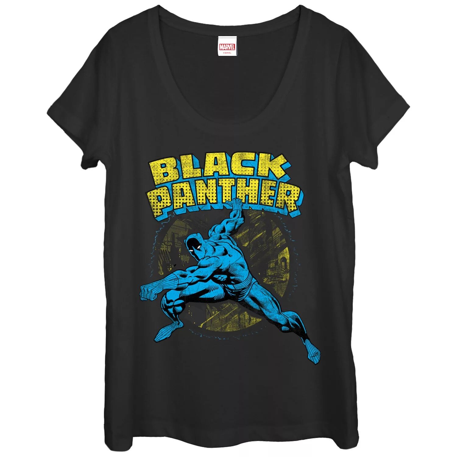 Футболка с круглым вырезом для юниоров Marvel Black Panther Fight Mode Licensed Character
Футболка с круглым вырезом для юниоров Marvel Black Panther Fight Mode Licensed Character