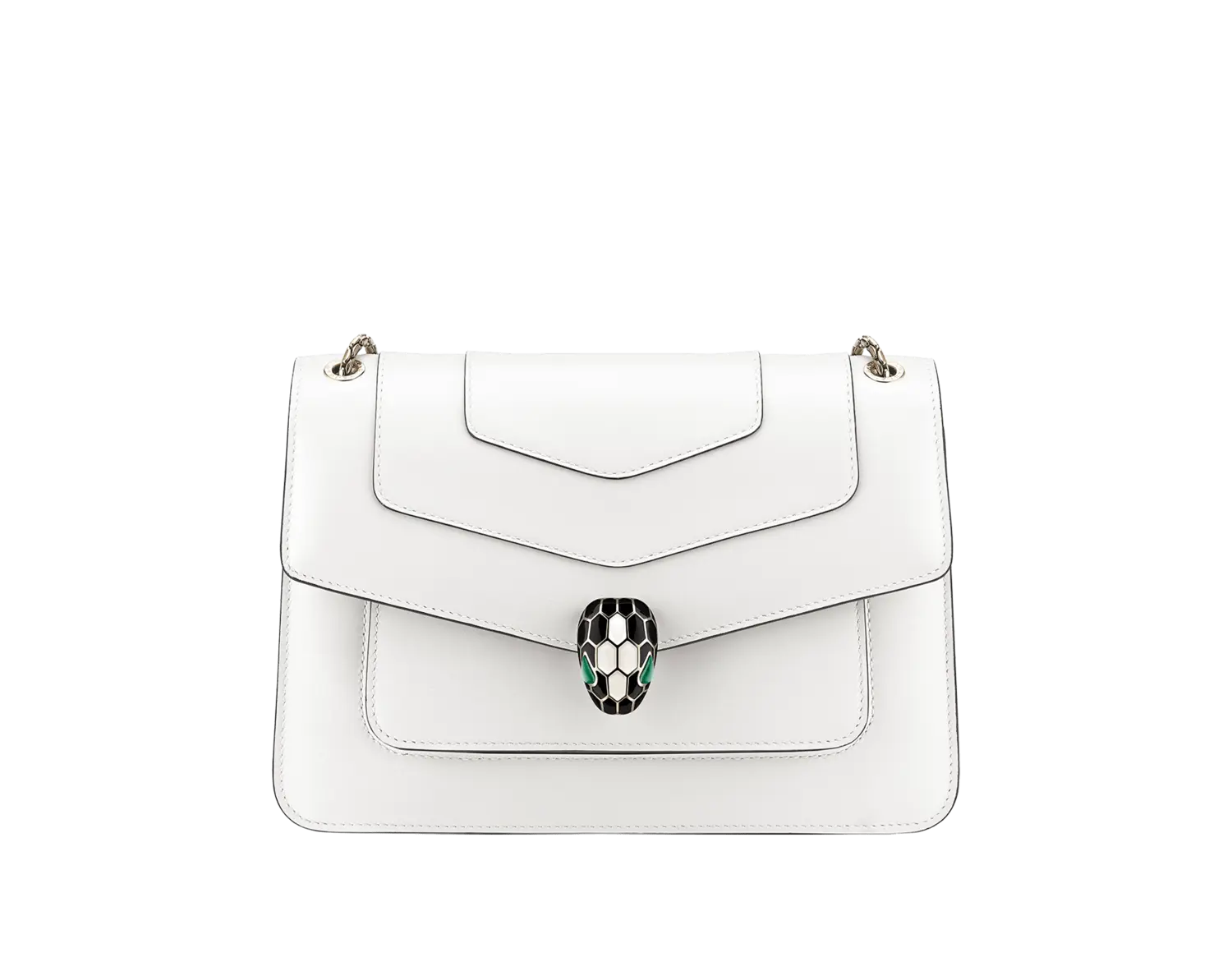 Сумка через плечо Serpenti forever Bvlgari, белый
Сумка через плечо Serpenti forever Bvlgari, белый