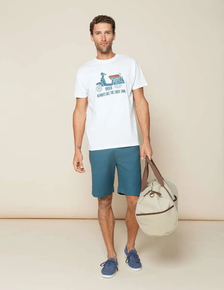 Простые мужские шорты-бермуды Scotta 1985, синий
Простые мужские шорты-бермуды Scotta 1985, синий