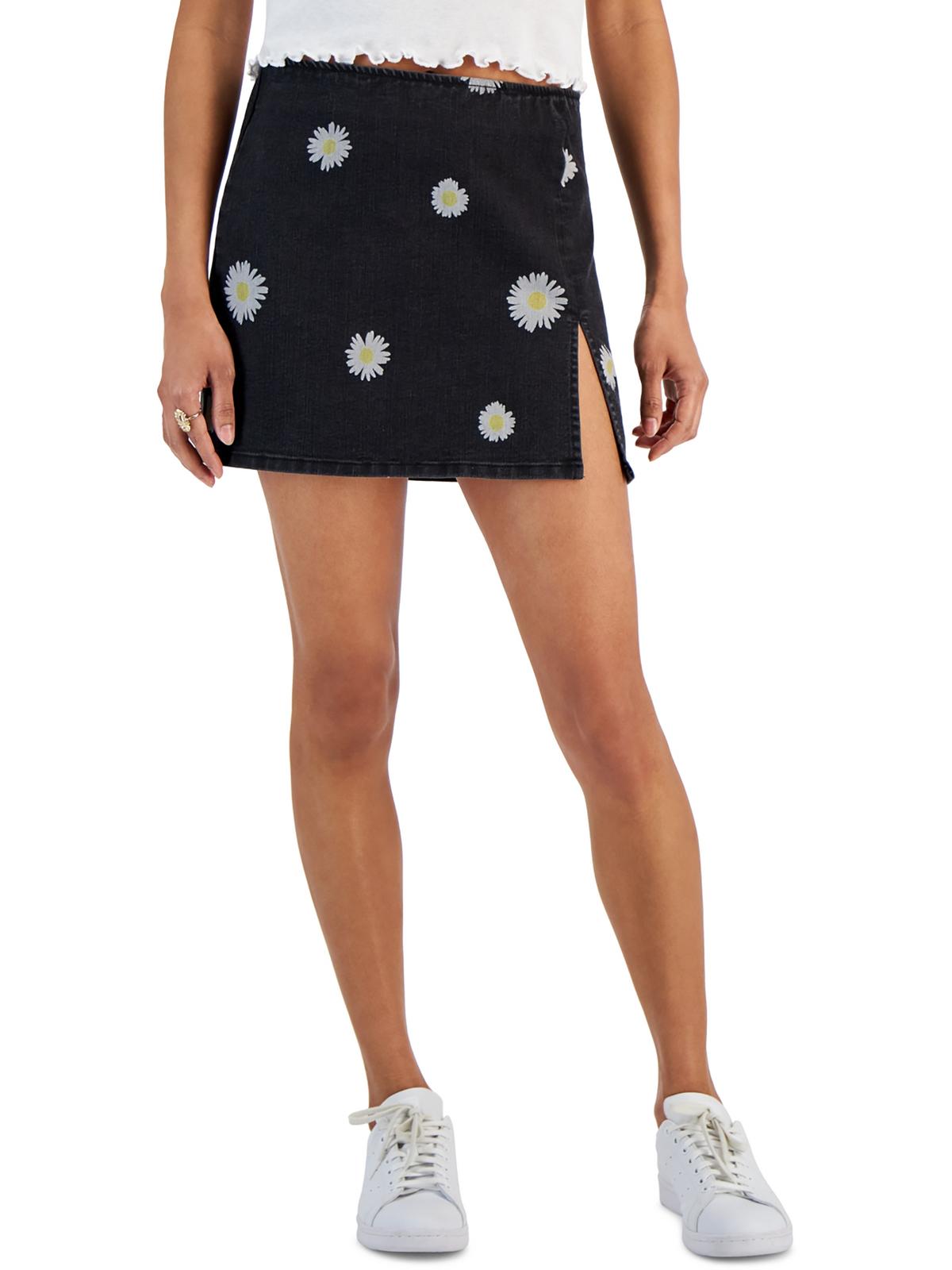 Юбка джинсовая мини с принтом для женщин Juniors Tinseltown, цвет washed black daisy
Юбка джинсовая мини с принтом для женщин Juniors Tinseltown, цвет washed black daisy