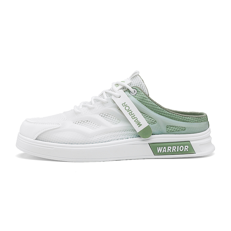 WARRIOR Сандалии мужские с закрытым носком, устойчивые к истиранию, белые, светло-зеленые
WARRIOR Сандалии мужские с закрытым носком, устойчивые к истиранию, белые, светло-зеленые