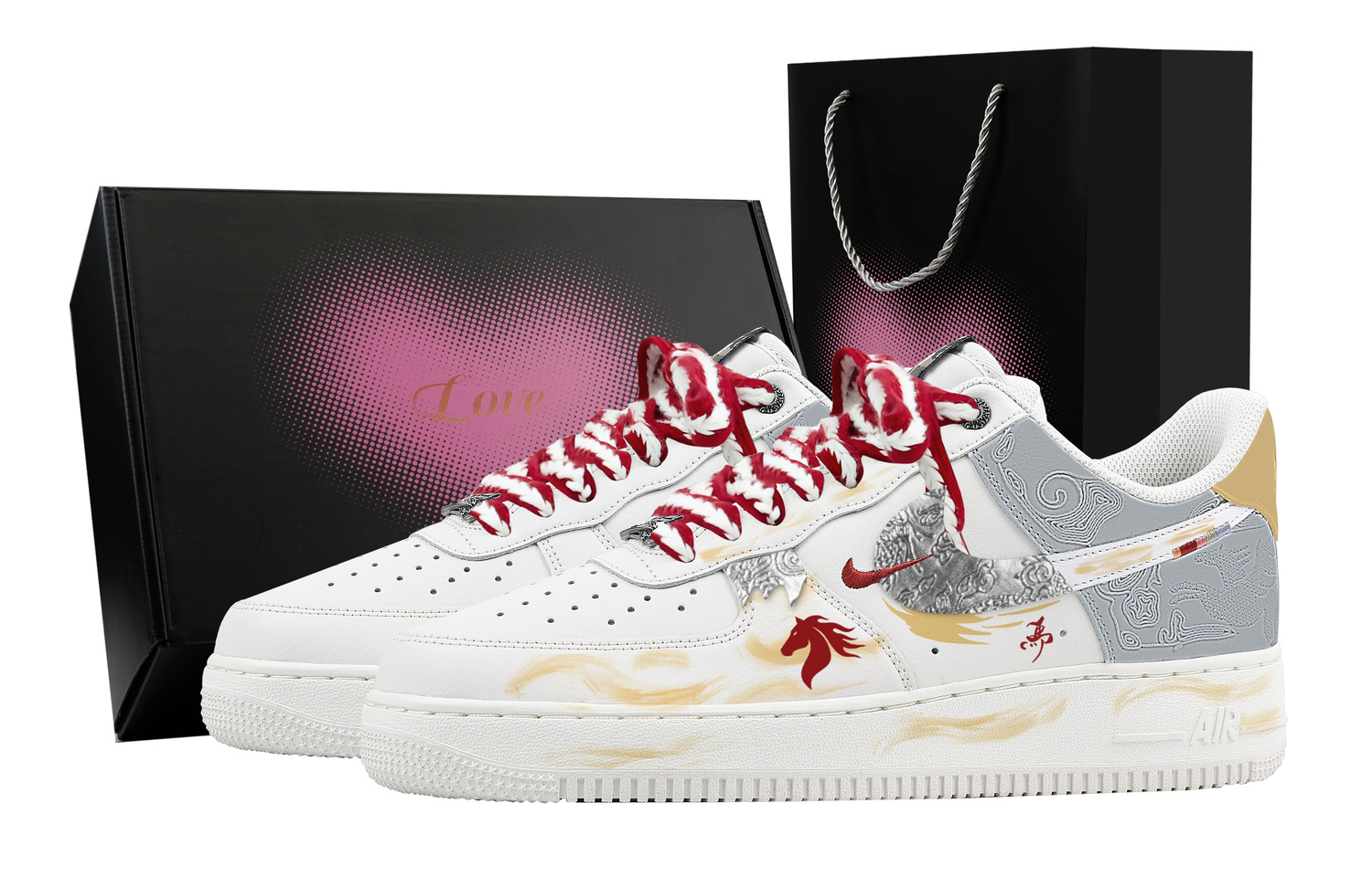 Nike Кроссовки Air Force 1 Soaring Heart Box Leather Breathable low top для скейтбординга мужские, серый белый
Nike Кроссовки Air Force 1 Soaring Heart Box Leather Breathable low top для скейтбординга мужские, серый белый