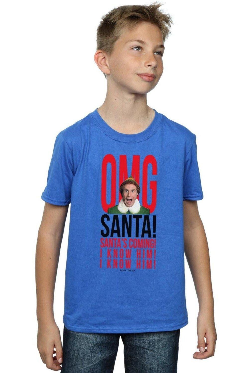 Футболка OMG Санта, я знаю его Elf, синий
Футболка OMG Санта, я знаю его Elf, синий