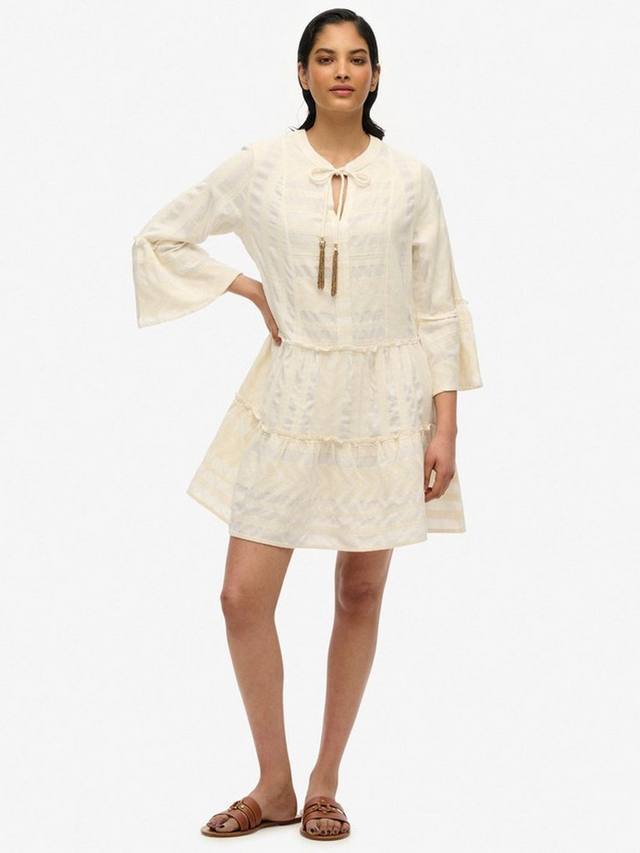 Мини-платье Ibiza с ярусами Superdry, Dusty Ecru
Мини-платье Ibiza с ярусами Superdry, Dusty Ecru
