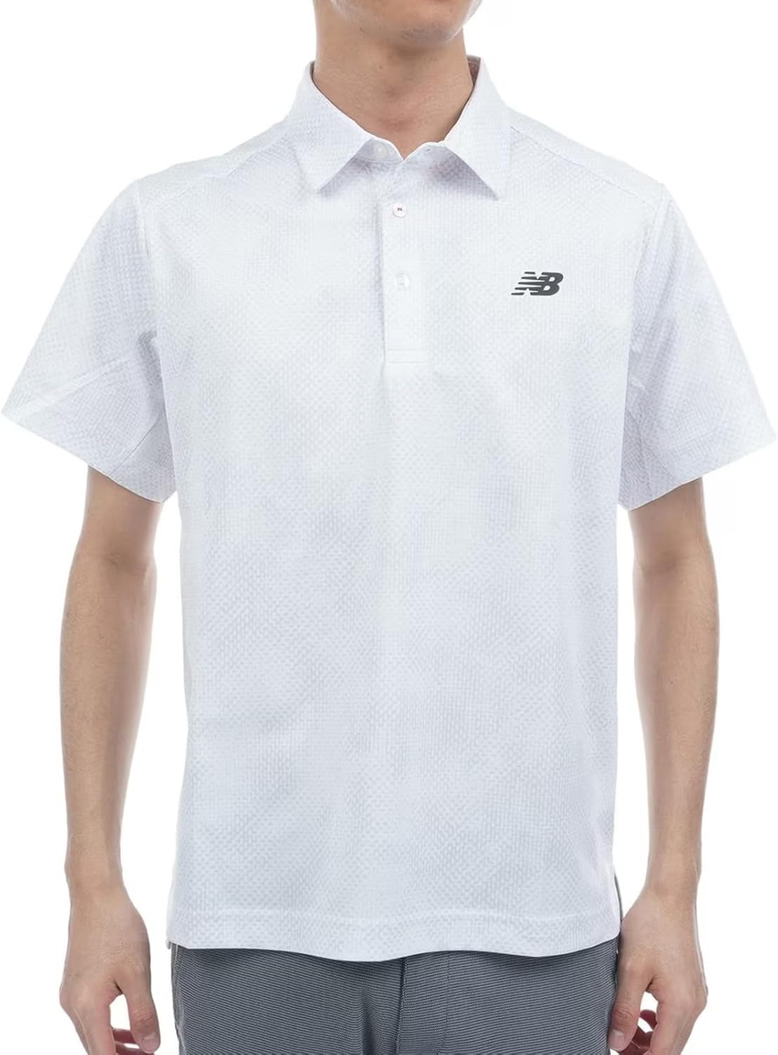 Мужская поло-рубашка для гольфа New Balance 012-5168001 с коротким рукавом (эластичная, с принтом Shadow Print), белый
Мужская поло-рубашка для гольфа New Balance 012-5168001 с коротким рукавом (эластичная, с принтом Shadow Print), белый
