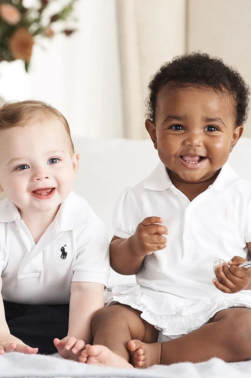 Детское хлопковое поло Polo Ralph Lauren, белый
Детское хлопковое поло Polo Ralph Lauren, белый
