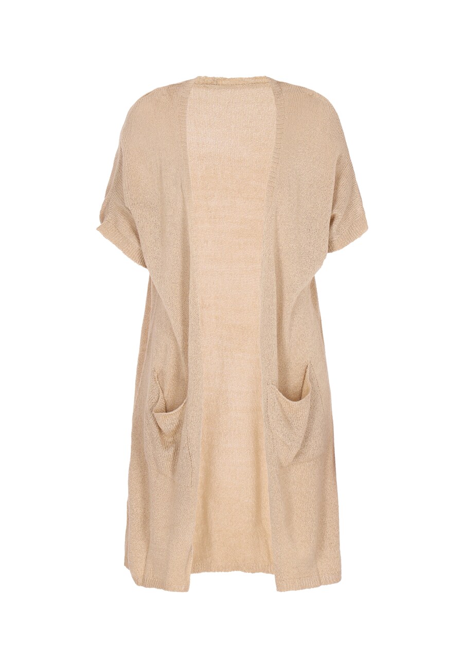 Вязаный кардиган IDONY Fashion Look, бежевый
Вязаный кардиган IDONY Fashion Look, бежевый