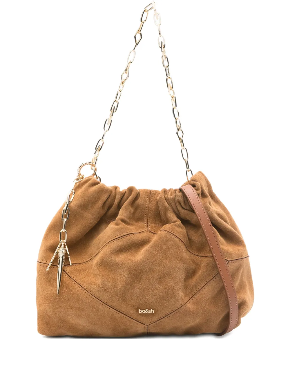 Мини-тоут June из замши Ba&Sh, коричневый
Мини-тоут June из замши Ba&Sh, коричневый