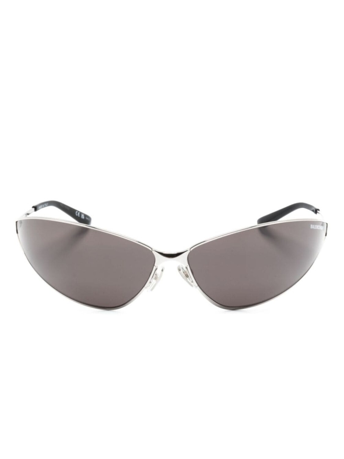 Balenciaga Eyewear солнцезащитные очки Razor в оправе 'кошачий глаз', серебристый
Balenciaga Eyewear солнцезащитные очки Razor в оправе 'кошачий глаз', серебристый