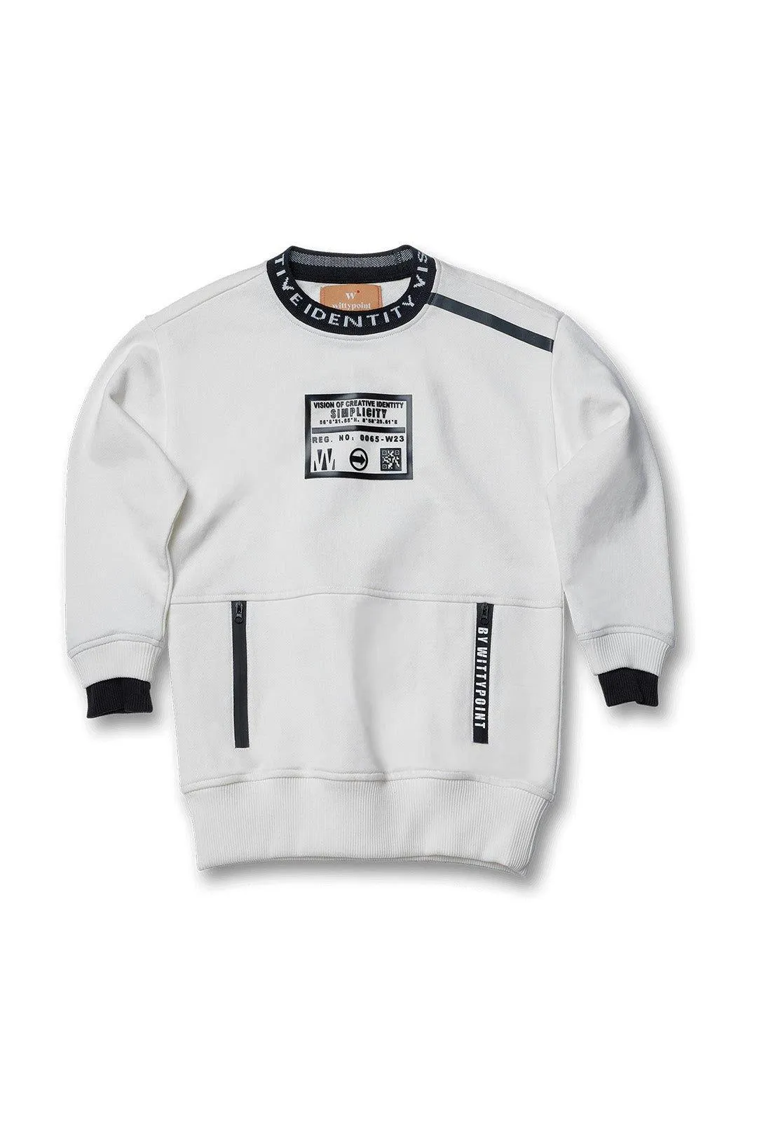 Толстовка из джерси с принтом слоганов Wittypoint, белый
Толстовка из джерси с принтом слоганов Wittypoint, белый