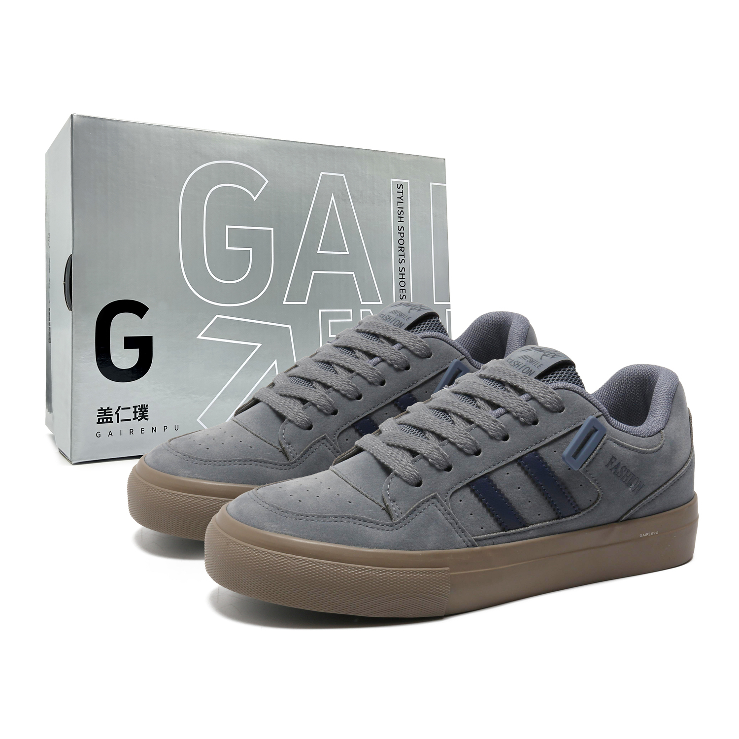 Gai Renpu Антискользящие и износостойкие дышащие низкие скейтбордские кроссовки мужские - синяя коробка, цвет Blue Box
Gai Renpu Антискользящие и износостойкие дышащие низкие скейтбордские кроссовки мужские - синяя коробка, цвет Blue Box