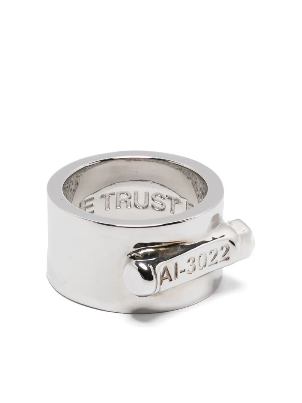 Кольцо Piston IN GOLD WE TRUST PARIS, серебяный
Кольцо Piston IN GOLD WE TRUST PARIS, серебяный