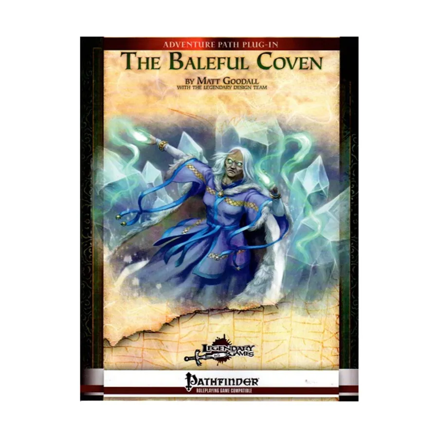 Baleful Coven, Pathfinder 1st Edition - Rulebooks, Sourcebooks & Supplements (Legendary Games), мягкая обложка
Baleful Coven, Pathfinder 1st Edition - Rulebooks, Sourcebooks & Supplements (Legendary Games), мягкая обложка