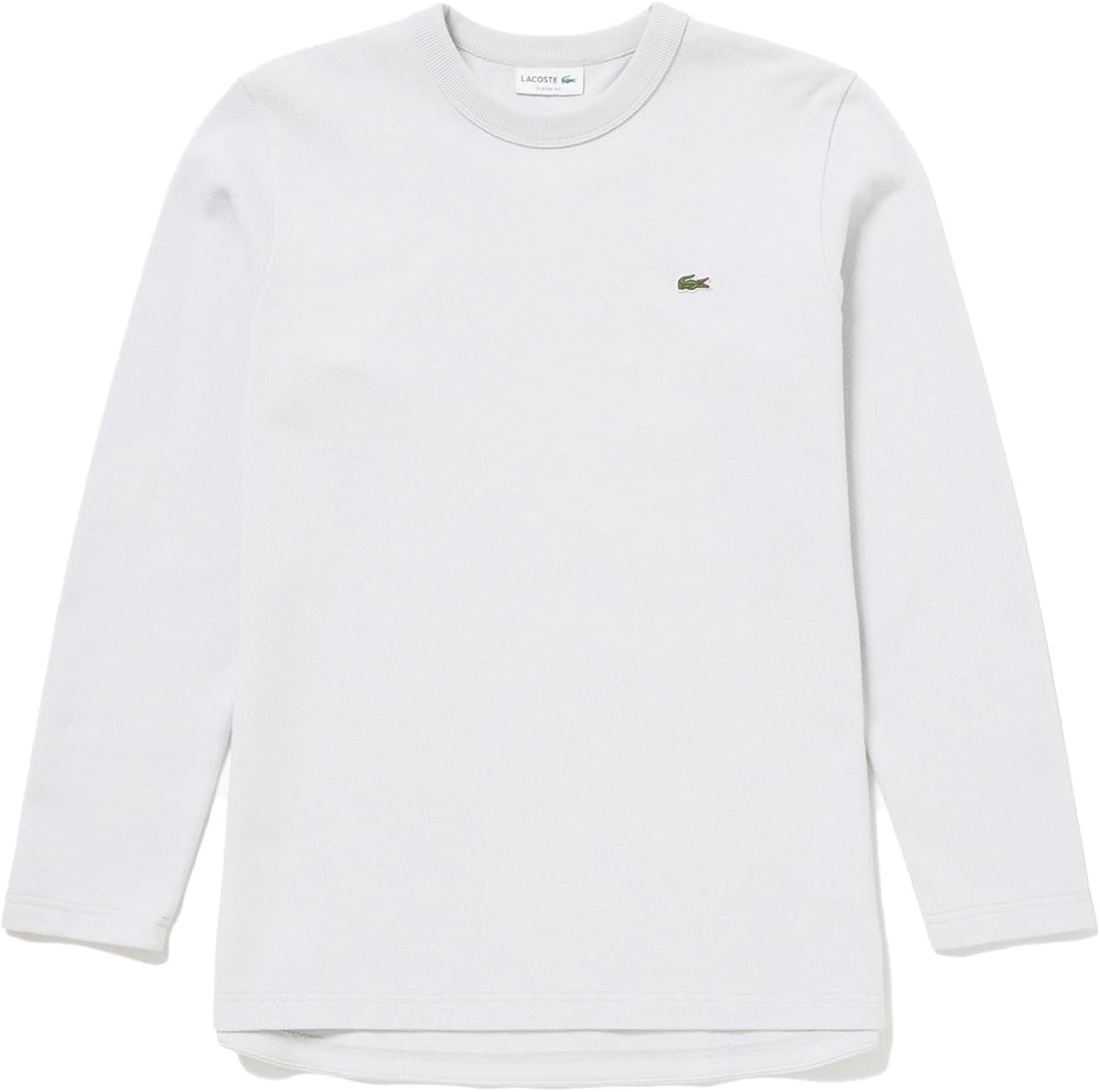 Мужская классическая футболка с длинным рукавом и объемным пике от LACOSTE (Официальная версия), серый
Мужская классическая футболка с длинным рукавом и объемным пике от LACOSTE (Официальная версия), серый