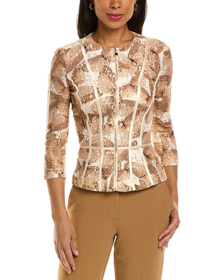 Пиджак Элизабетты Франки Elisabetta Franchi, коричневый
Пиджак Элизабетты Франки Elisabetta Franchi, коричневый