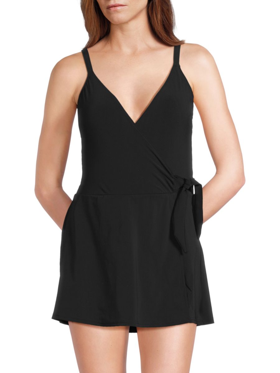 Слитный купальник с имитацией облегающего лифчика Profile By Gottex, черный
Слитный купальник с имитацией облегающего лифчика Profile By Gottex, черный