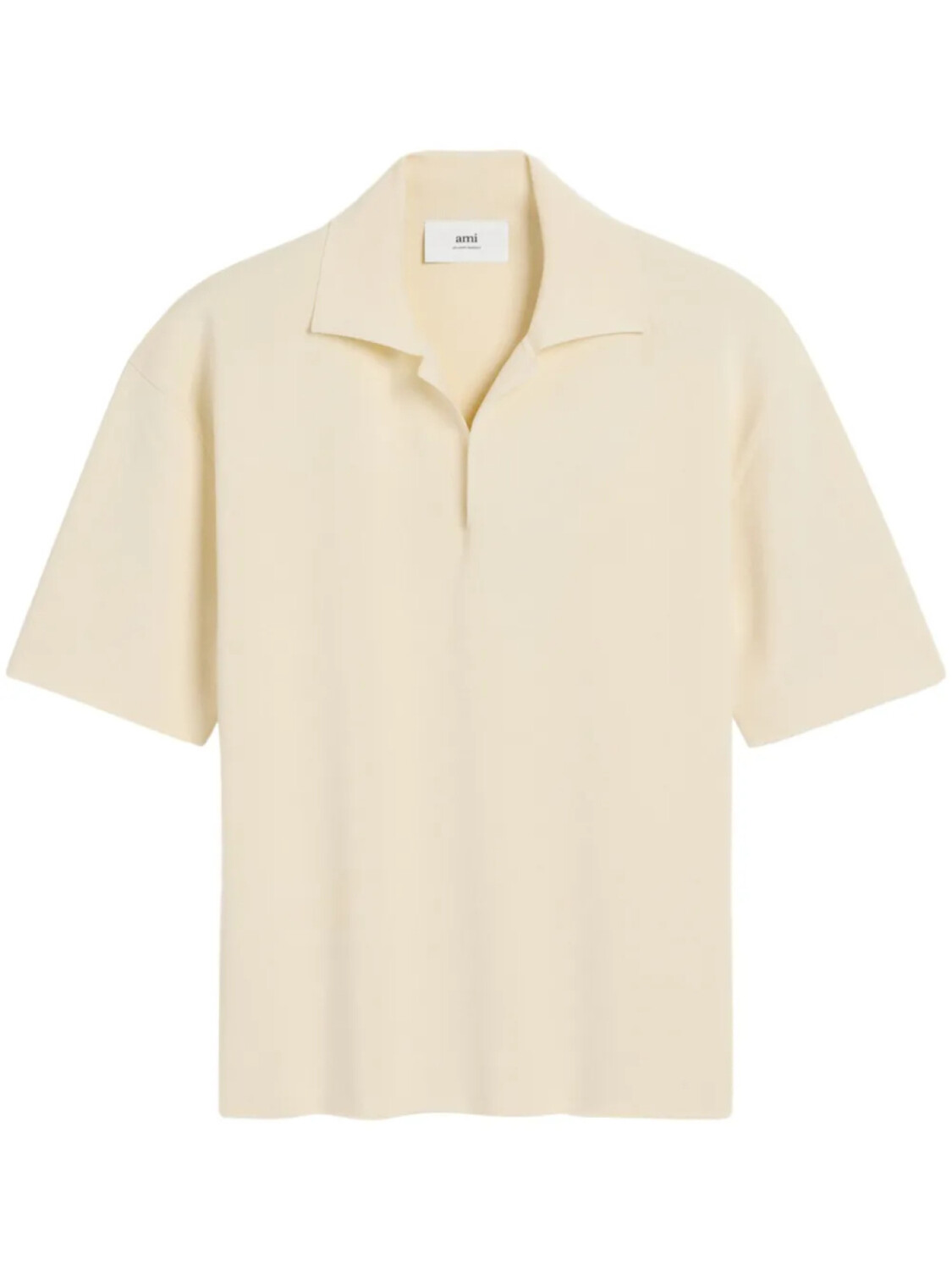 AMI Paris рубашка поло с короткими рукавами, белый 
AMI Paris рубашка поло с короткими рукавами, белый