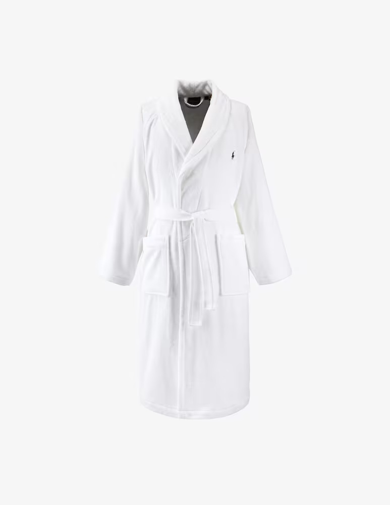 Халат Poloplay Ralph Lauren Home, белый 
Халат Poloplay Ralph Lauren Home, белый