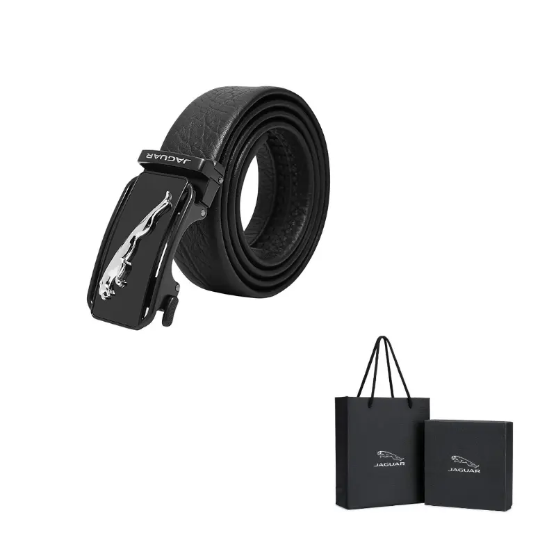 JAGUAR Кожаный ремень мужской, Black
JAGUAR Кожаный ремень мужской, Black