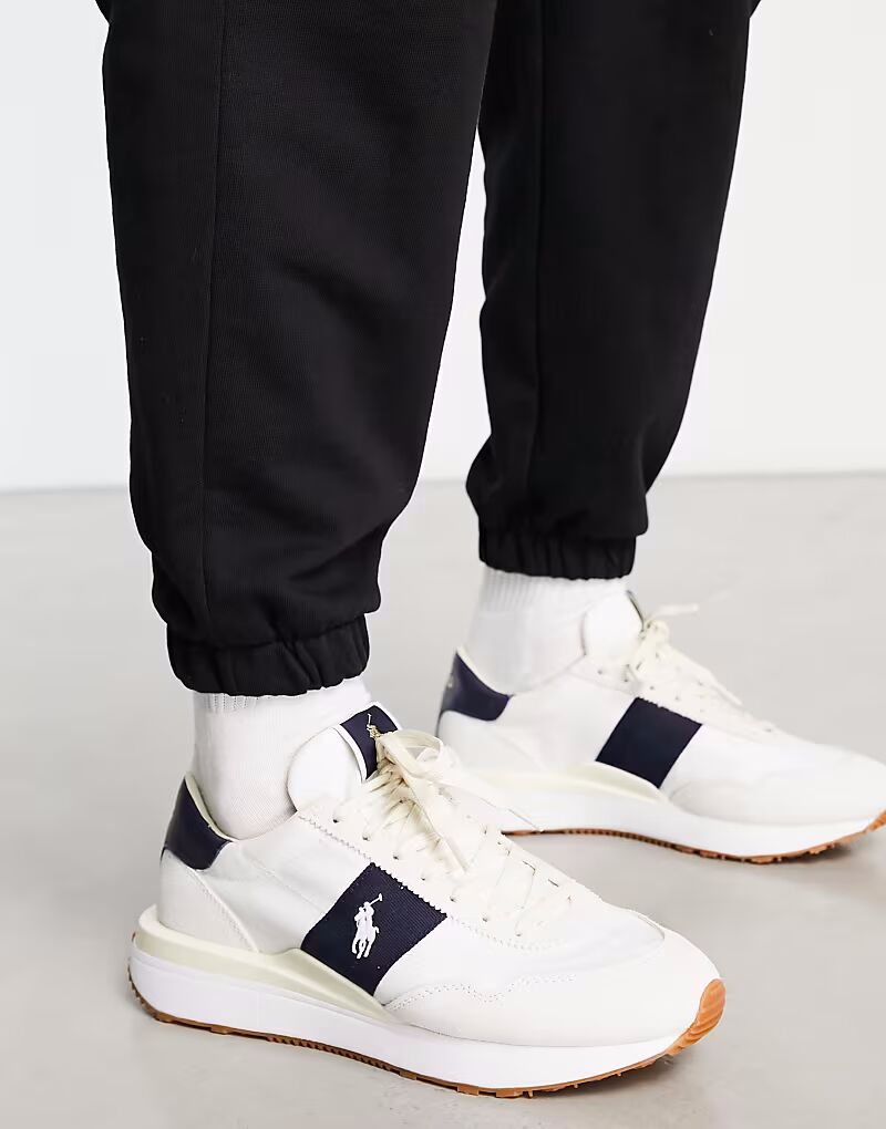 Кроссовки Train '89 с логотипом в виде пони Polo Ralph Lauren, белый/темно-синий
Кроссовки Train '89 с логотипом в виде пони Polo Ralph Lauren, белый/темно-синий