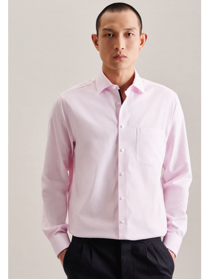 Рубашка Seidensticker, розовый
Рубашка Seidensticker, розовый