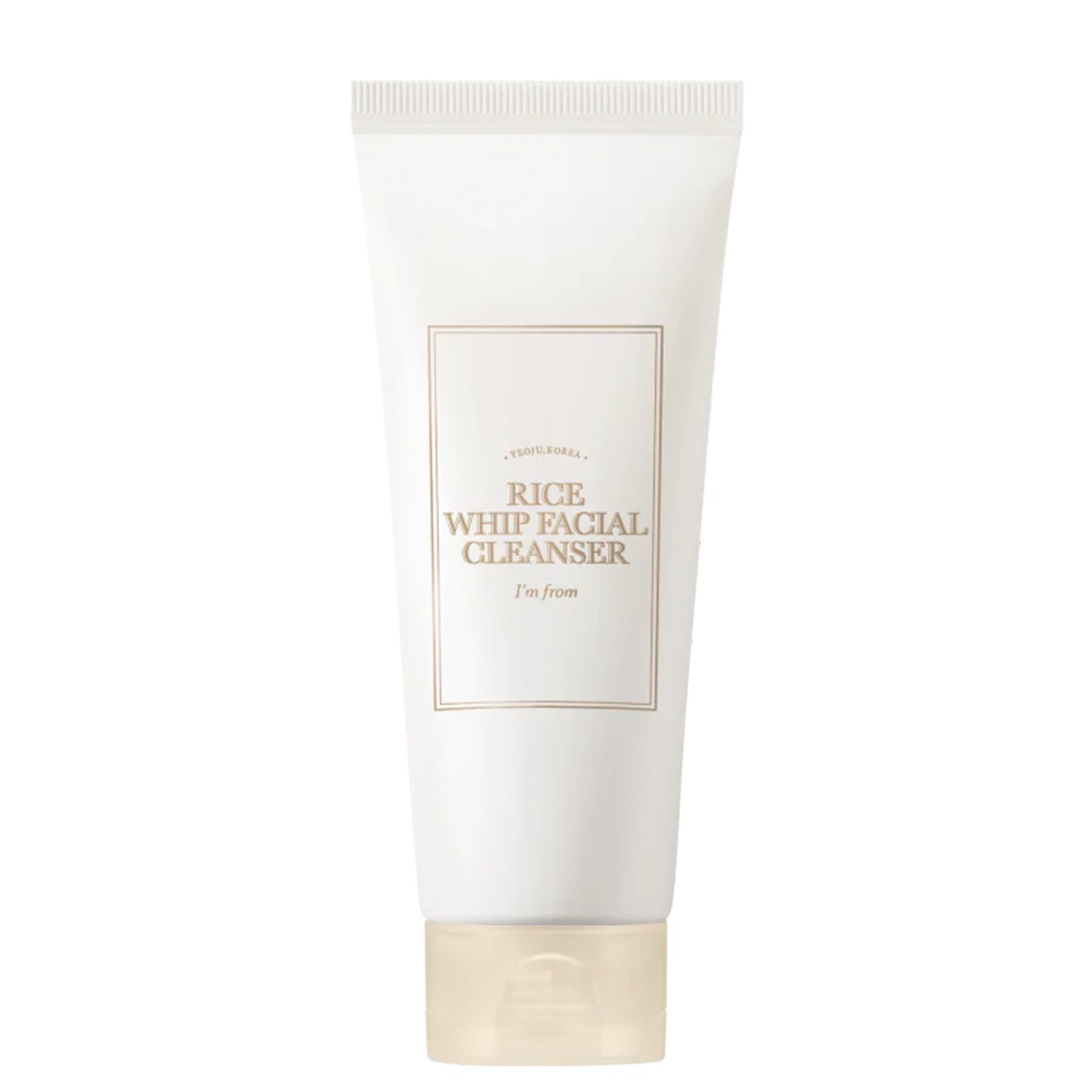Очищающая пенка для лица rice whip facial cleanser Im From, объем 150 мл
Очищающая пенка для лица rice whip facial cleanser Im From, объем 150 мл