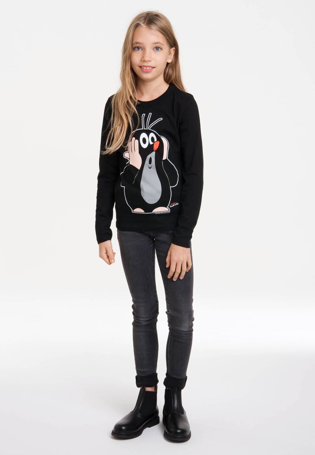 Лонгслив Logoshirt T Shirt Der kleine Maulwurf, черный
Лонгслив Logoshirt T Shirt Der kleine Maulwurf, черный