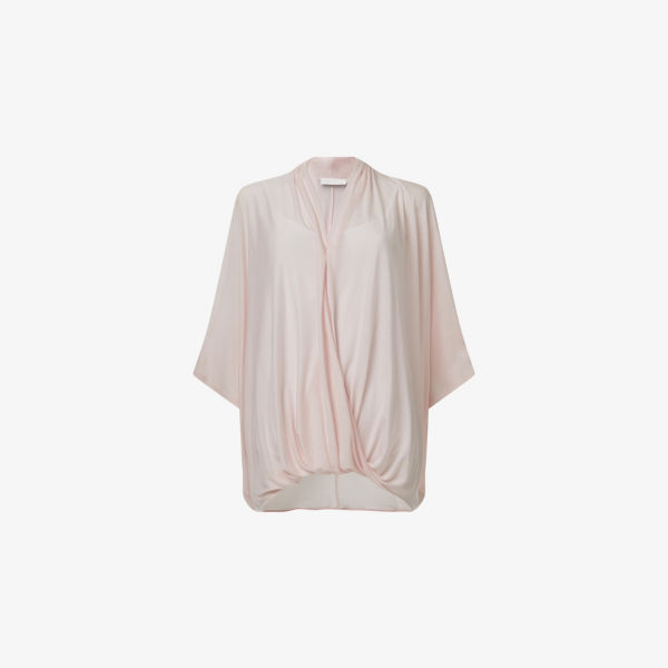 Джемпер Leem с коротким рукавом и драпировкой, розовый
Джемпер Leem с коротким рукавом и драпировкой, розовый