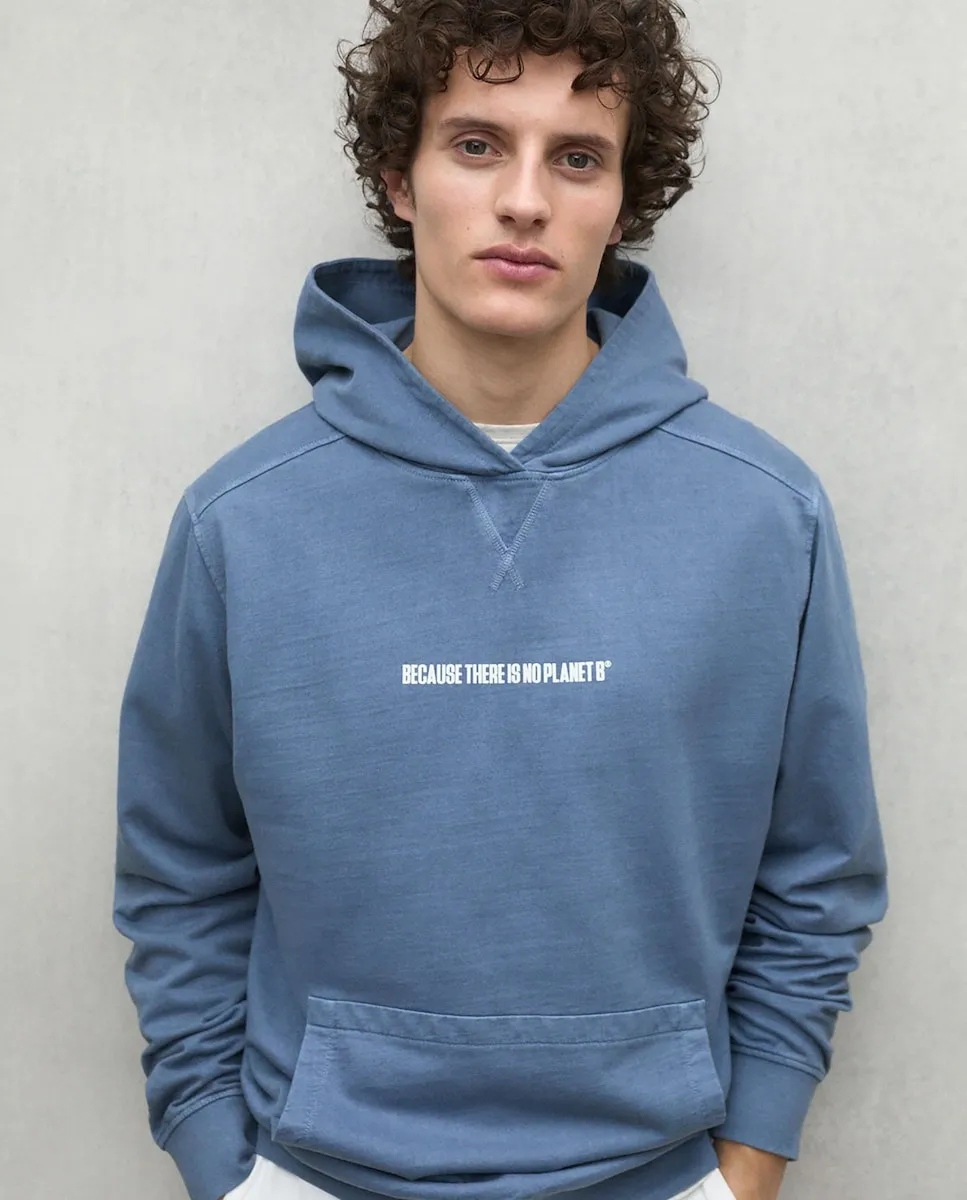 Мужская толстовка с капюшоном и карманом-кенгуру Ecoalf, синий
Мужская толстовка с капюшоном и карманом-кенгуру Ecoalf, синий