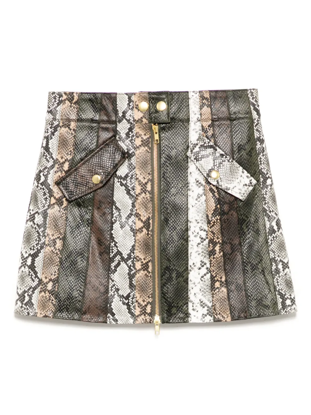 Юбка с тиснением под кожу змеи Cynthia Rowley, зеленый
Юбка с тиснением под кожу змеи Cynthia Rowley, зеленый
