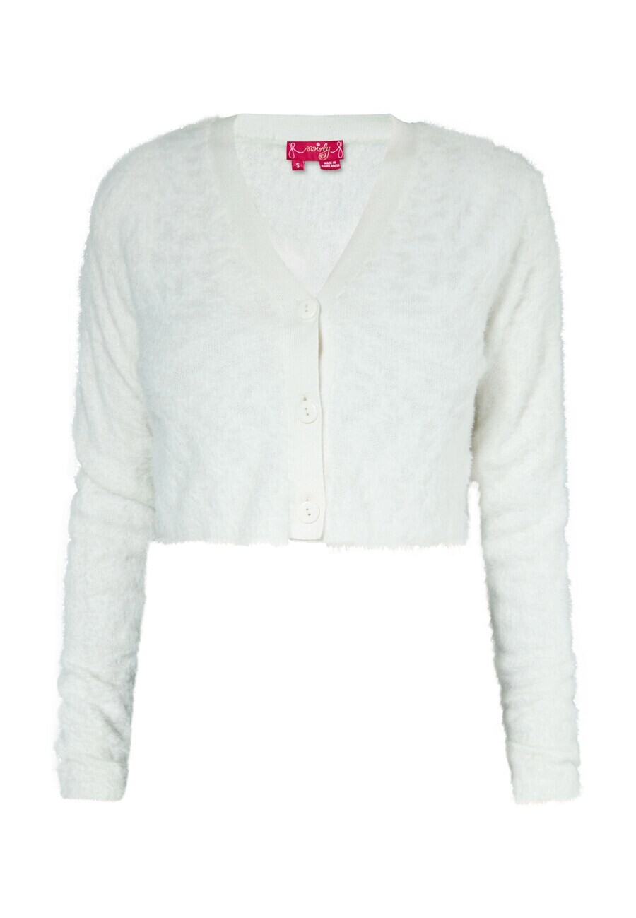 Вязаный кардиган Swirly, белый
Вязаный кардиган Swirly, белый