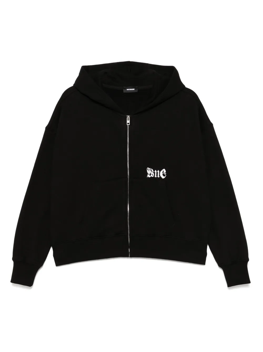 Худи на молнии с логотипом We11done, черный
Худи на молнии с логотипом We11done, черный