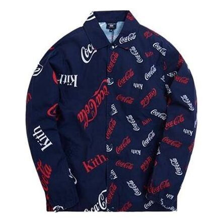 Рубашка x coca-cola x mitchell & ness coke coaches jacket 'navy' Kith, синий
Рубашка x coca-cola x mitchell & ness coke coaches jacket 'navy' Kith, синий