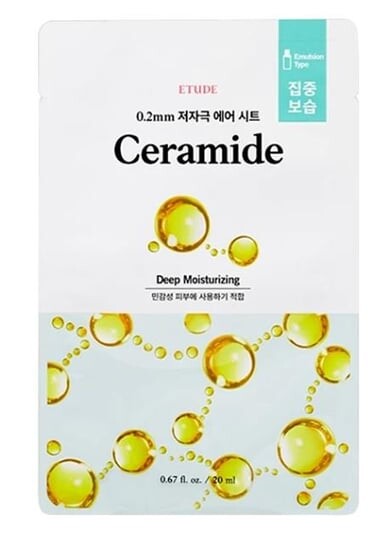 Маска для лица, 20 мл Etude House Therapy Air Mask Ceramine
Маска для лица, 20 мл Etude House Therapy Air Mask Ceramine