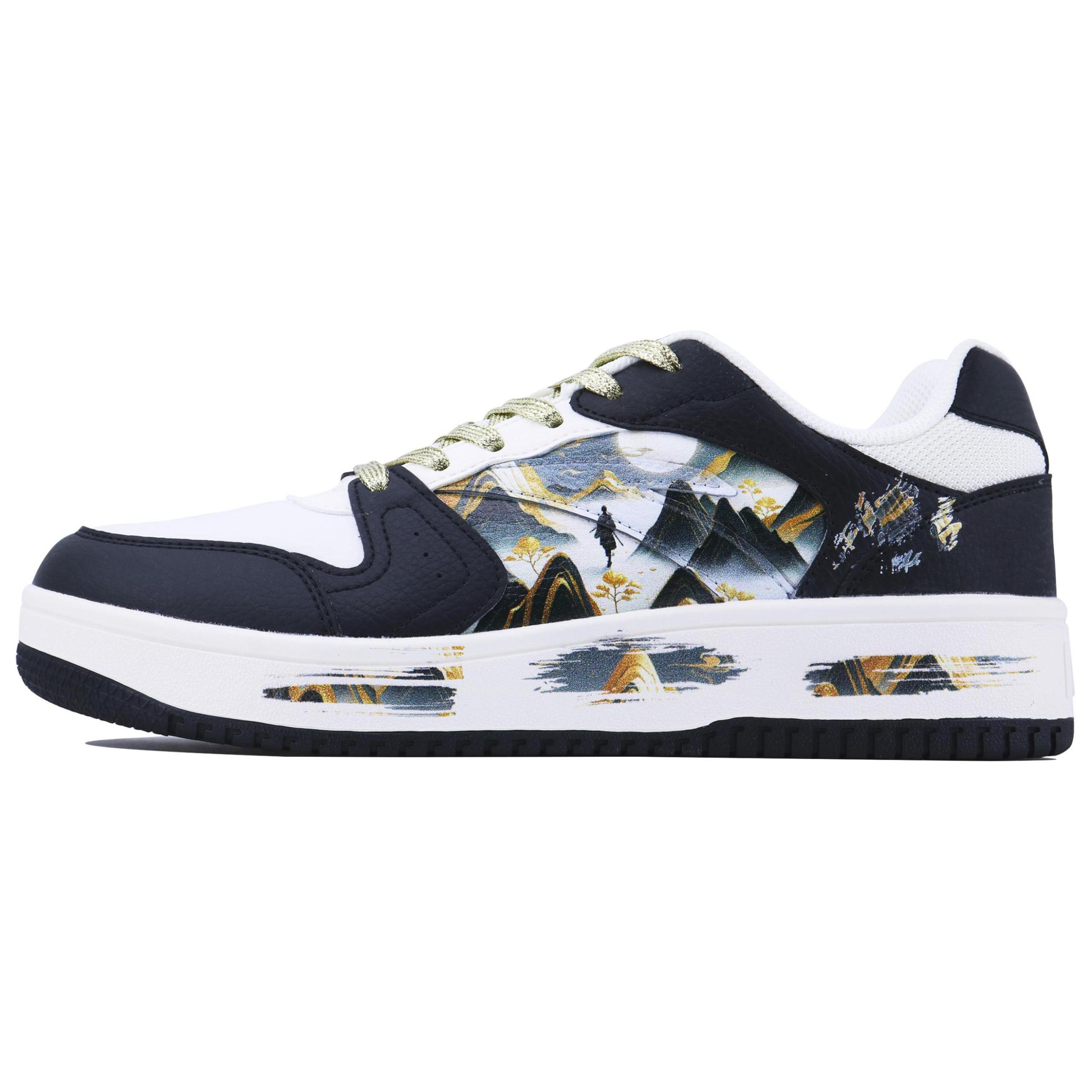 Кроссовки для скейтбординга Little Zero Sensing Cloudy SDS, противоскользящие и износостойкие, легкие, низкие, мужские, черно-золотые ANTA, Black Gold
Кроссовки для скейтбординга Little Zero Sensing Cloudy SDS, противоскользящие и износостойкие, легкие, низкие, мужские, черно-золотые ANTA, Black Gold