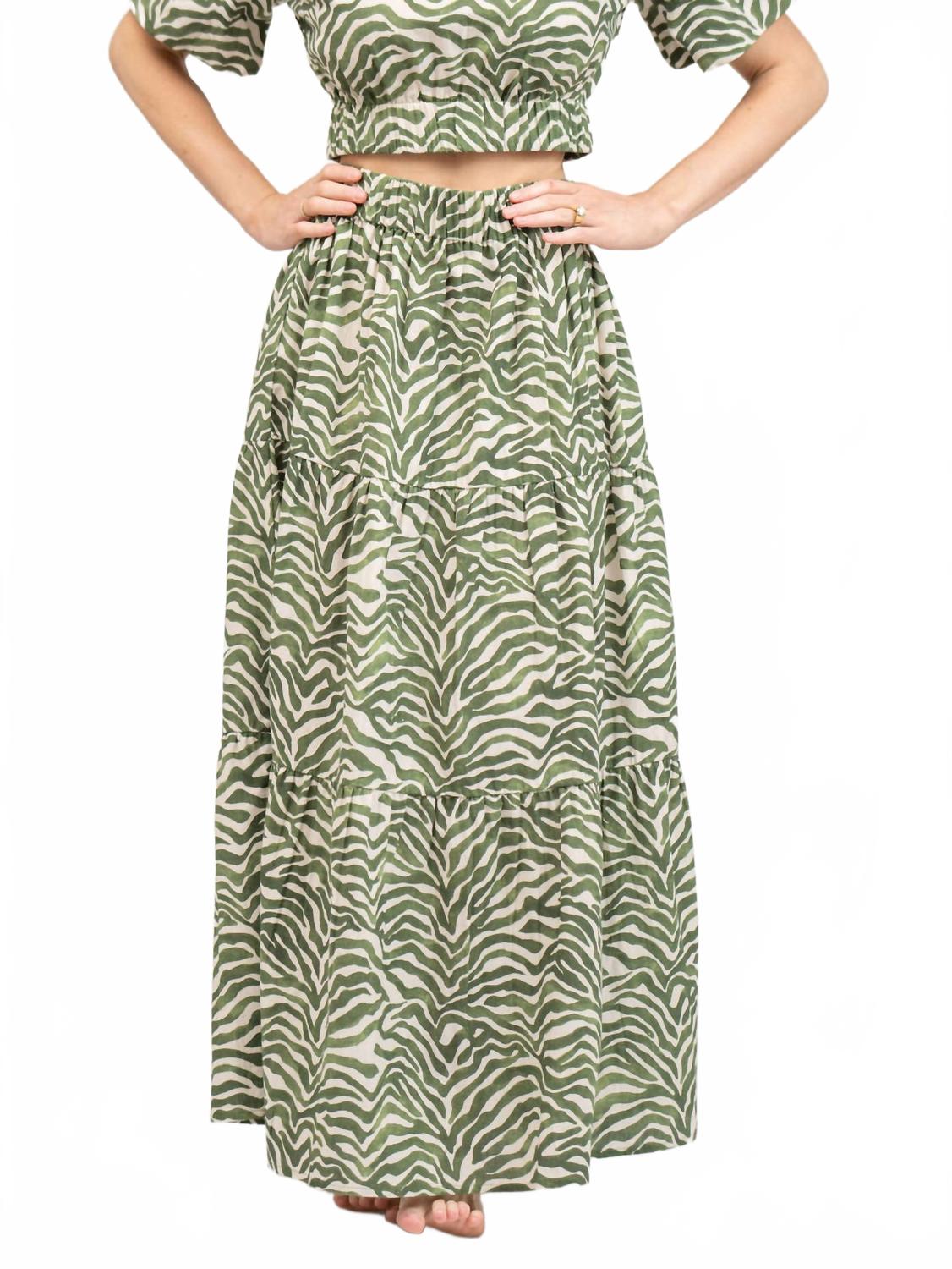 Юбка миди Abby в зебру Beau & Ro, Zebra
Юбка миди Abby в зебру Beau & Ro, Zebra