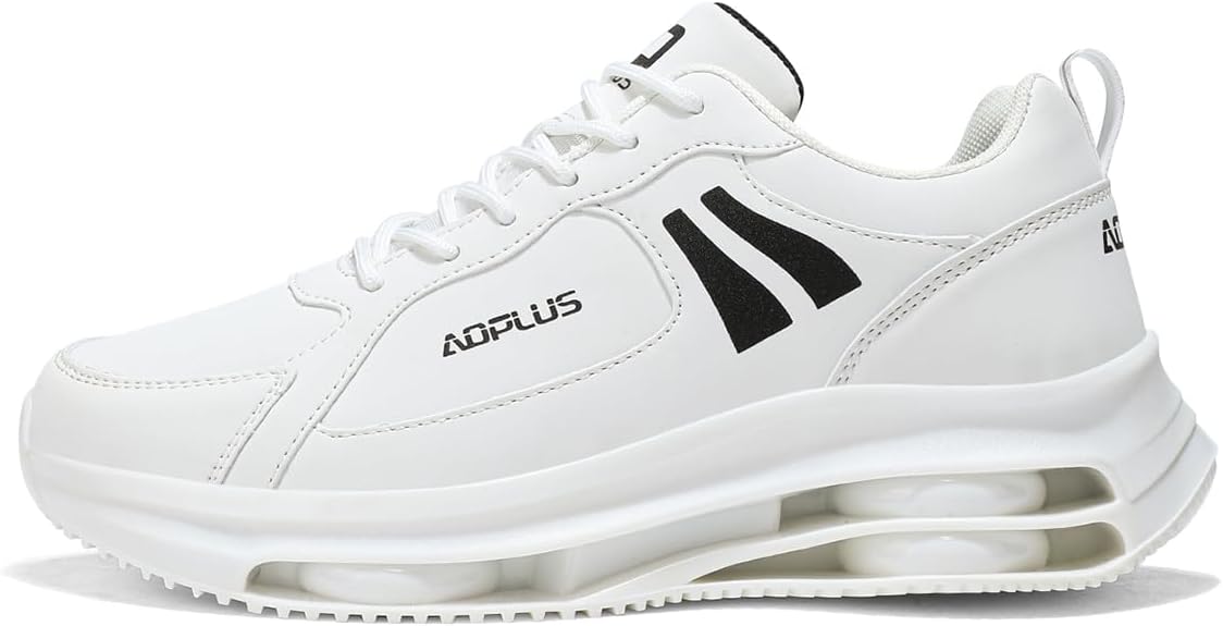 Мужские спортивные кроссовки AoPlus, повседневные беговые кроссовки для мужчин - легкие с воздушной подушкой, амортизированные, подходят для спорта и ежедневной носки, белый
Мужские спортивные кроссовки AoPlus, повседневные беговые кроссовки для мужчин - легкие с воздушной подушкой, амортизированные, подходят для спорта и ежедневной носки, белый