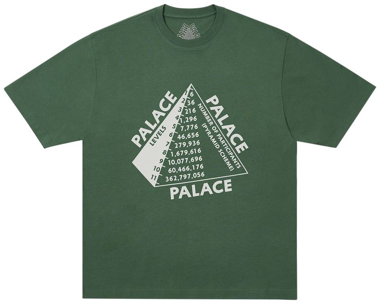 Футболка Palace Scheme цвета «Racey Green»
Футболка Palace Scheme цвета «Racey Green»