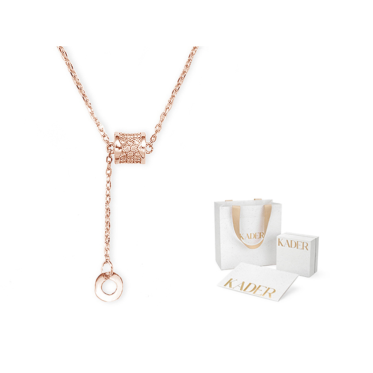 Позолоченное медное ожерелье для женщин с двухцветным вариантом "Счастливый ящик" KADER, Xl2216
Позолоченное медное ожерелье для женщин с двухцветным вариантом "Счастливый ящик" KADER, Xl2216