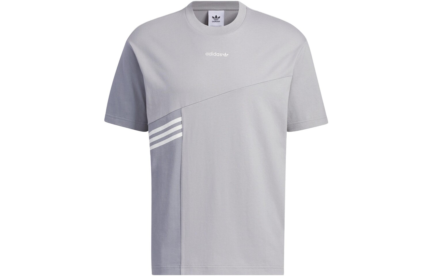 Футболка унисекс Adidas Originals, цвет Aluminum gray 
Футболка унисекс Adidas Originals, цвет Aluminum gray