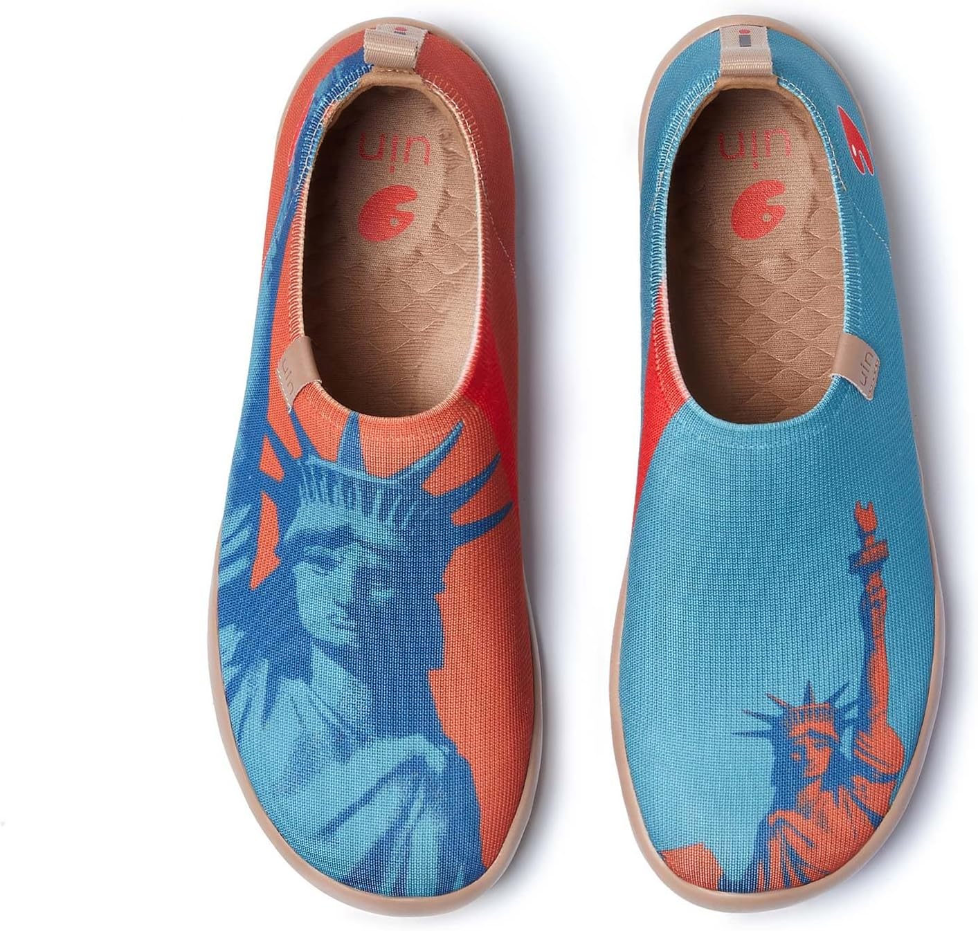 Мужские лоферы UIN, раскрашенные туристические туфли, слипоны для прогулок, повседневные легкие удобные модные кроссовки Toledo Destination, The Land of Liberty - Knit
Мужские лоферы UIN, раскрашенные туристические туфли, слипоны для прогулок, повседневные легкие удобные модные кроссовки Toledo Destination, The Land of Liberty - Knit